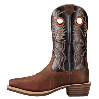 Ariat Heritage Roughstock - Western Laarzen Bruin / Zwart Heren - 29791-086